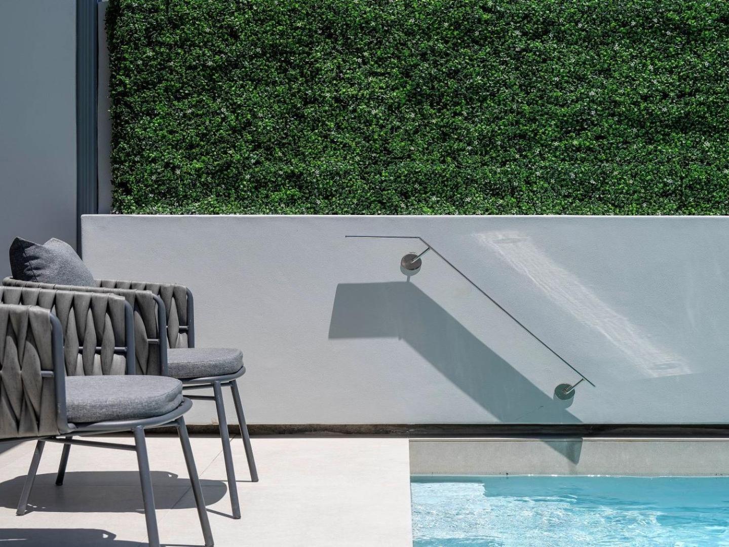 South Beach Camps Bay Boutique Hotel Fokváros Kültér fotó A poolside handrail