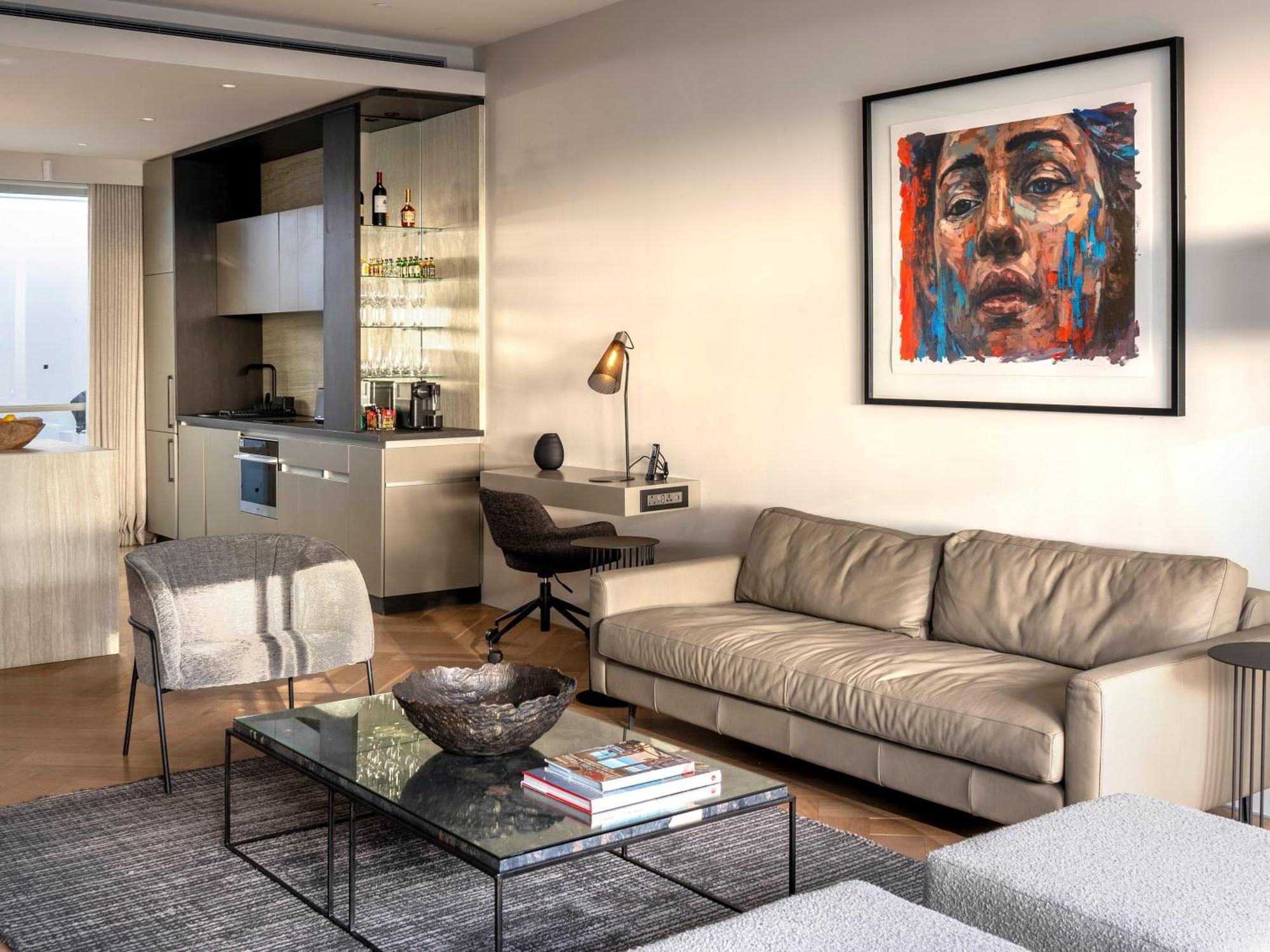 South Beach Camps Bay Boutique Hotel Fokváros Kültér fotó Interior of a typical apartment